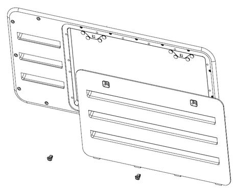 Product of Norcold 637318bk Refrigerator Vent
