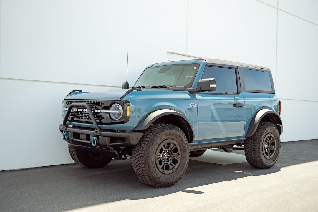 Dv8 Offroad Srbr-06 Rocker Panel Guard||2021-2023-Ford-Bronco-2-Door-Pinch-Weld-Covers_Installed_7.Jpg||93||dv8srbr06||1629191