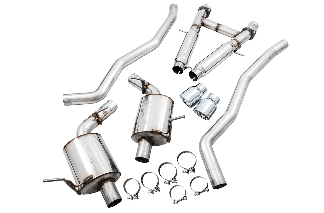 Product of AWE Tuning 3015-32123 Touring Edition Cat-Back System Dual Exhaust System Kit 