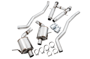 Product of AWE Tuning 3015-32123 Touring Edition Cat-Back System Dual Exhaust System Kit 