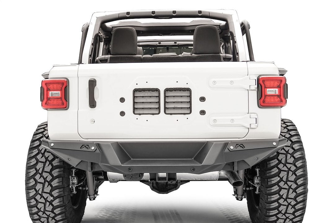 Product of Fab Fours JL18-Y1851-1 Premium Steel Powder Coated Bumper 