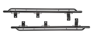 Product of Warn 108005 Black Steel Round Rocker Panel Guard 