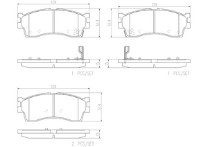 Brembo P30016n Brake Pad||p30016n_1.Png||86||brmp30016n||2104587