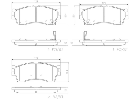 Brembo P30016n Brake Pad||p30016n_1.Png||86||brmp30016n||2104587