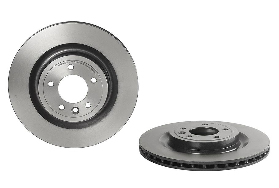 Product of Brembo 09B50311C02 Vented 1 Piece Brake Rotor 