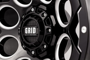 Product of Grid Wheels 18x9 Black With Natural Accents Wheel - Not Applicable Bolt Pattern 