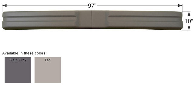 Icon 01732 Bumper||01732-Rvbumper-Glendale-Titanium.Jpg||85||i6s01732||1692603