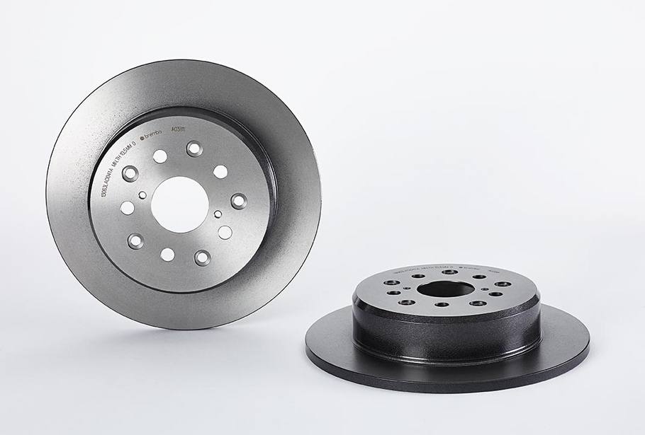 Product of Brembo 08A03811C02 Solid 1 Piece Brake Rotor 