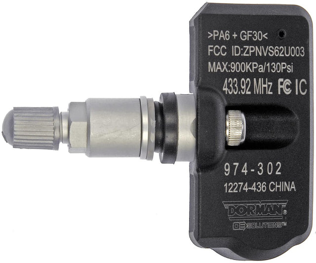 Dorman (Oe Solutions) 974-302 Tire Pressure Monitoring System - Tpms Sensor||974-302-001.Jpg||85||d18974302||1303057