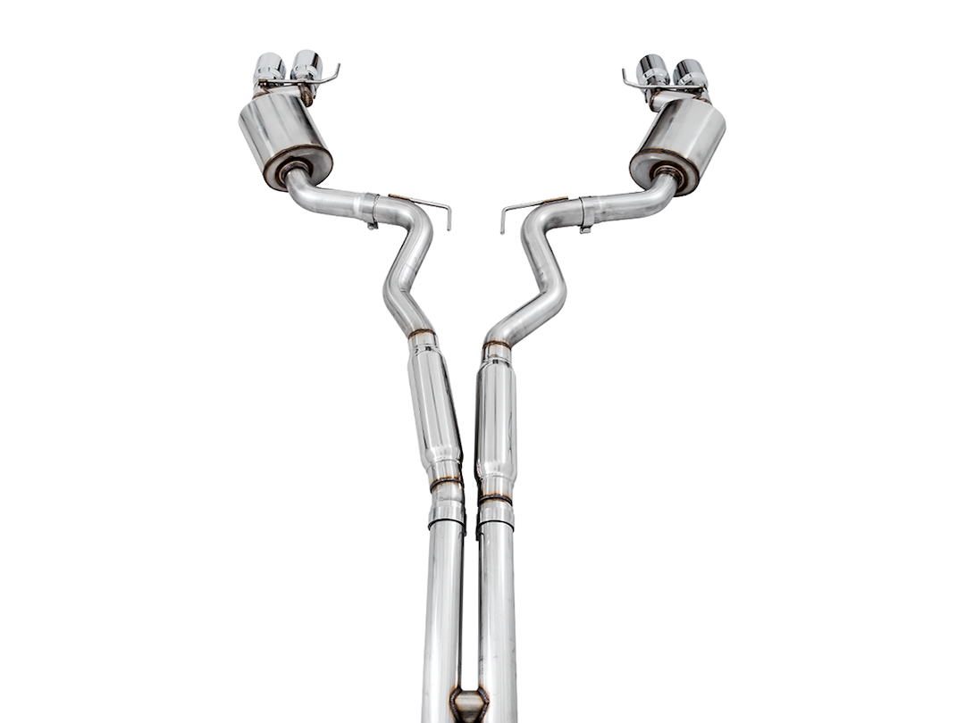 Product of AWE Tuning 3015-42102 Touring Edition Cat-Back System Dual Exhaust System Kit 