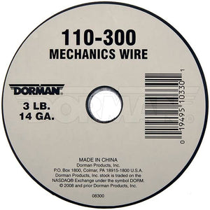 Dorman (Oe Solutions) 110-300 Mechanics Wire||110-300_1.Jpg||86||d18110300||2214478