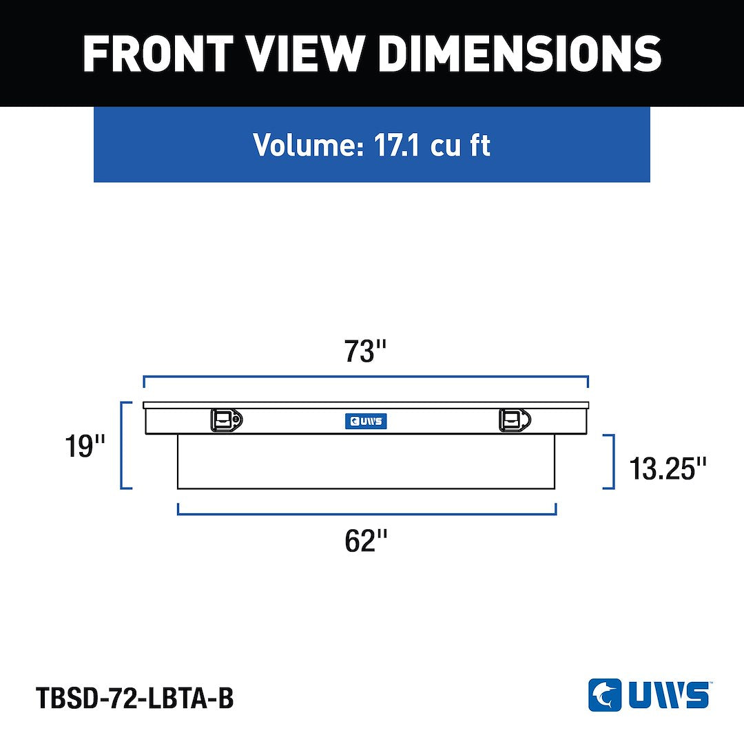 Uws Tbsd-72-Lbta-B Tool Box||tbsd-72-Lbta-B_3008x1990_Ca.Jpg||93||u22tbsd72lbtb||1713057