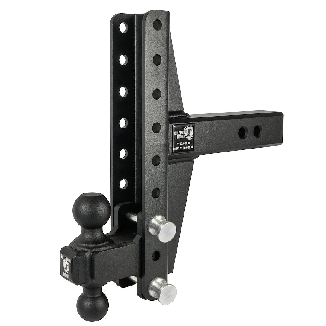Product of Bulletproof Hitches ED25OFFSET Receiver Trailer Hitch Ball Mount 