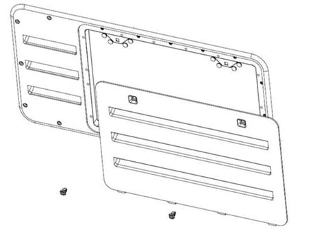 Product of Norcold 637318bw Refrigerator Vent