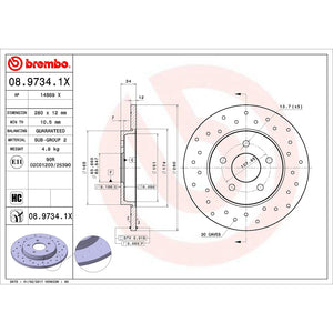 Brembo Ktx0095 Brake Kit||08.9734.1x_Drw.Jpg||91||brmktx0095||2240345