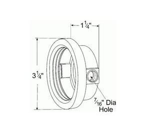 Grote Industries 91400 Side Marker Light Grommet||91400_2.Jpg||87||g1791400||1139001