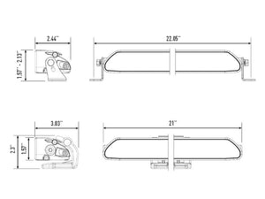 Product of Triple-R Light LNR-PL-18 Light Bar 