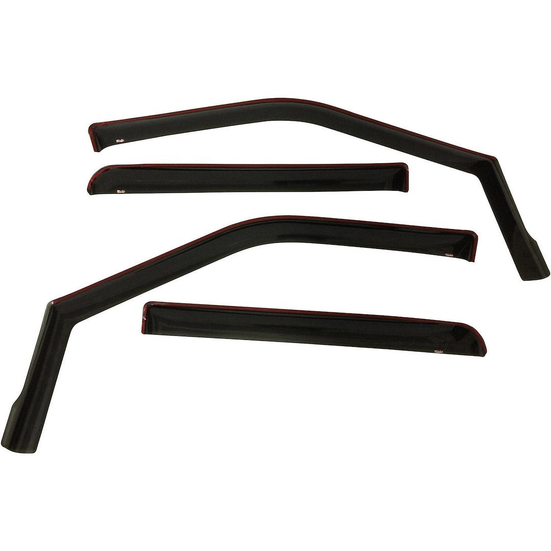 Product of Westin Automotive 72-37407 Wade Wind Deflectors - In-Channel Inside Channel Rainguard 