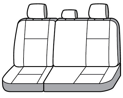 Product of Covercraft GTF660COBK Carhartt® PrecisionFit® Black 1000 Denier Cordura Nylon Seat Cover 