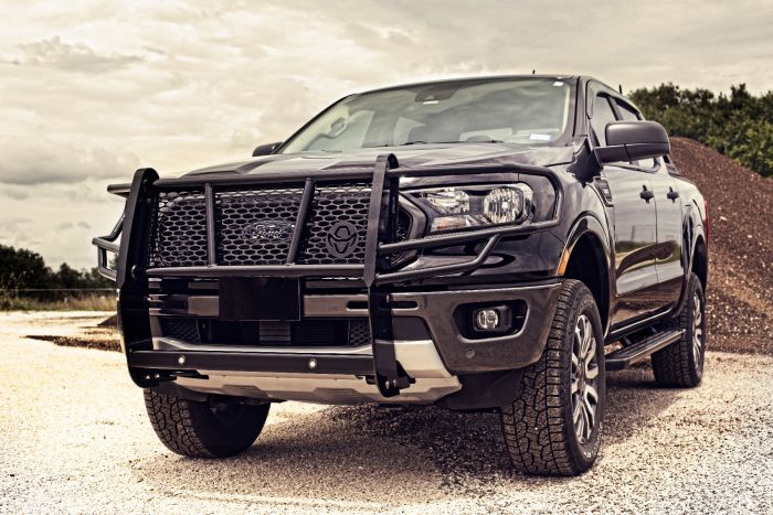 Product of Ranch Hand GGF19MBL1 Grille Guard 1-Piece Black 