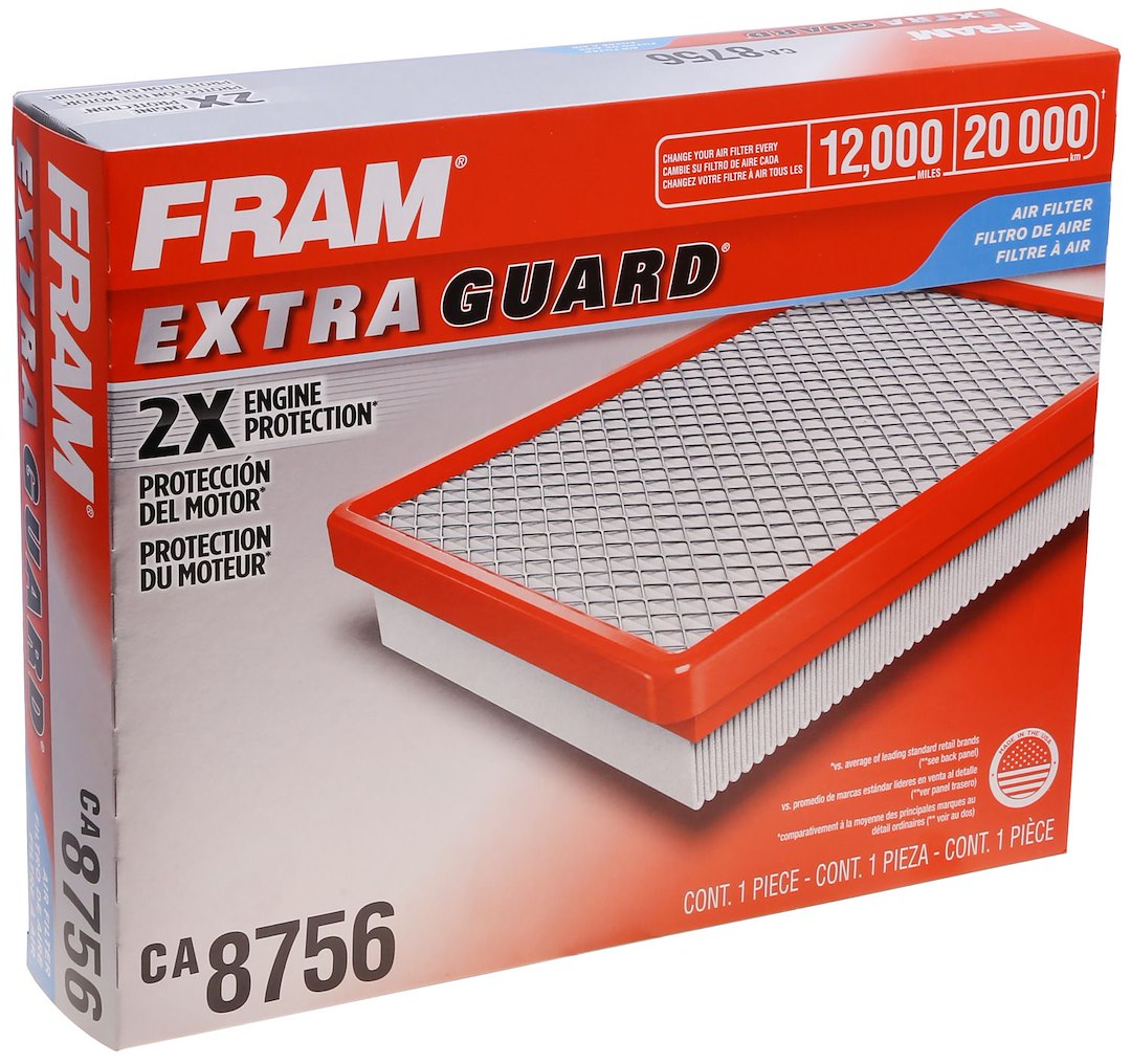 Product of Fram Filter CA8756 Extra Guard® OEM Disposable Air Filter 