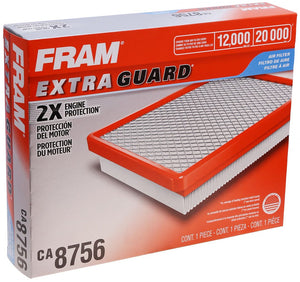 Product of Fram Filter CA8756 Extra Guard® OEM Disposable Air Filter 
