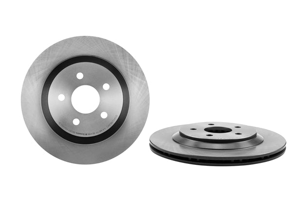 Product of Brembo 09B60811C02 Vented 1 Piece Brake Rotor 