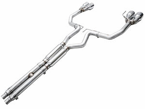 Product of AWE Tuning 3020-42375 Track Edition Cat-Back System Dual Exhaust System Kit 