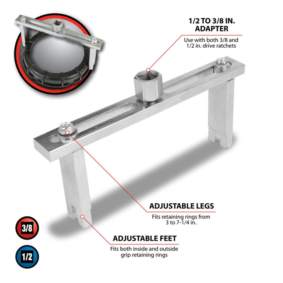 Performance Tool W80668 Fuel Tank Sending Unit Lock Ring Tool||w80668_R.Jpg||87||ptlw80668||1623948