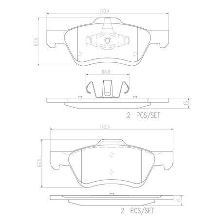 Brembo P24159n Brake Pad||p24159n.Jpg||85||brmp24159n||1095225