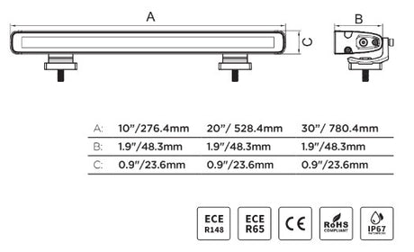 Product of Go Rhino 750002014CBS Light Bar 