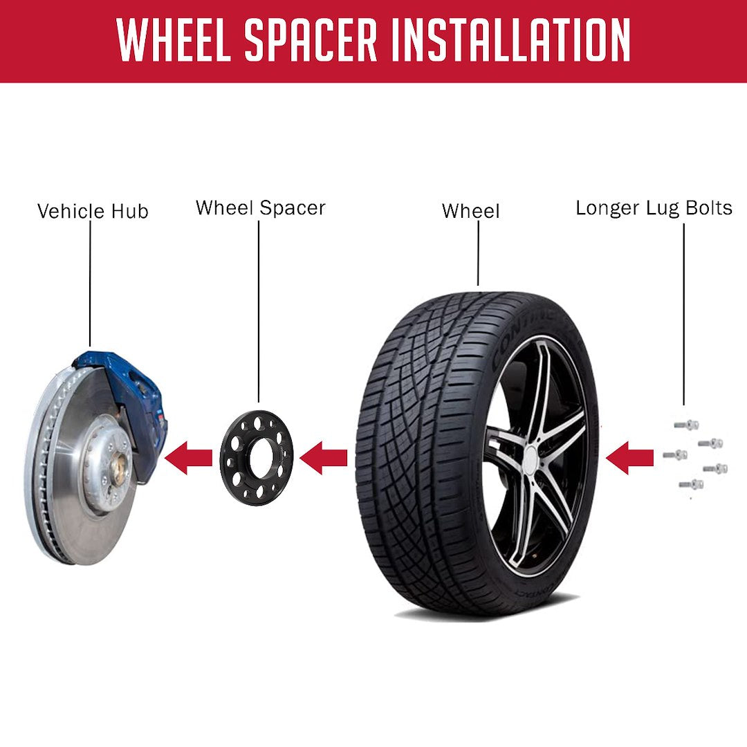 Product of Coyote Wheel Accessories Mb5112-10-666 Wheel Spacer