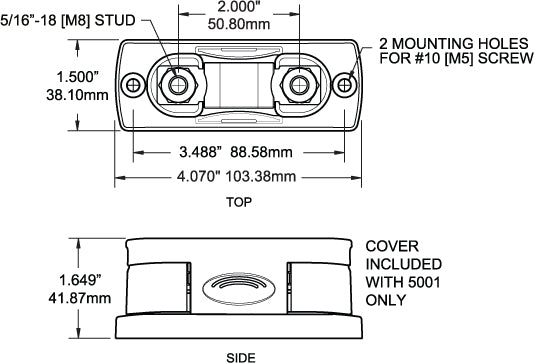 Product of Blue Sea 5001-Bss Fuse Block