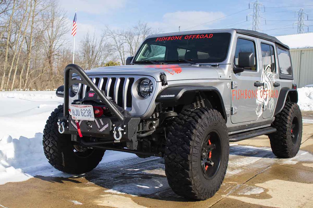 Product of Fishbone Offroad FB22343 Bull Bar  with skid plate 