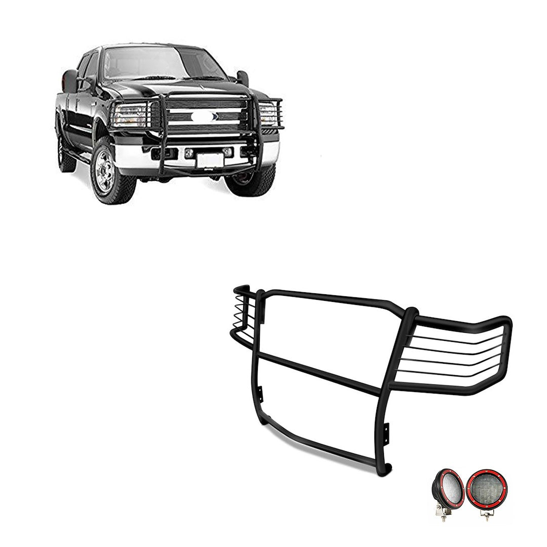 Product of Black Horse Offroad 17FB23MA-PLFR Grille Guard  