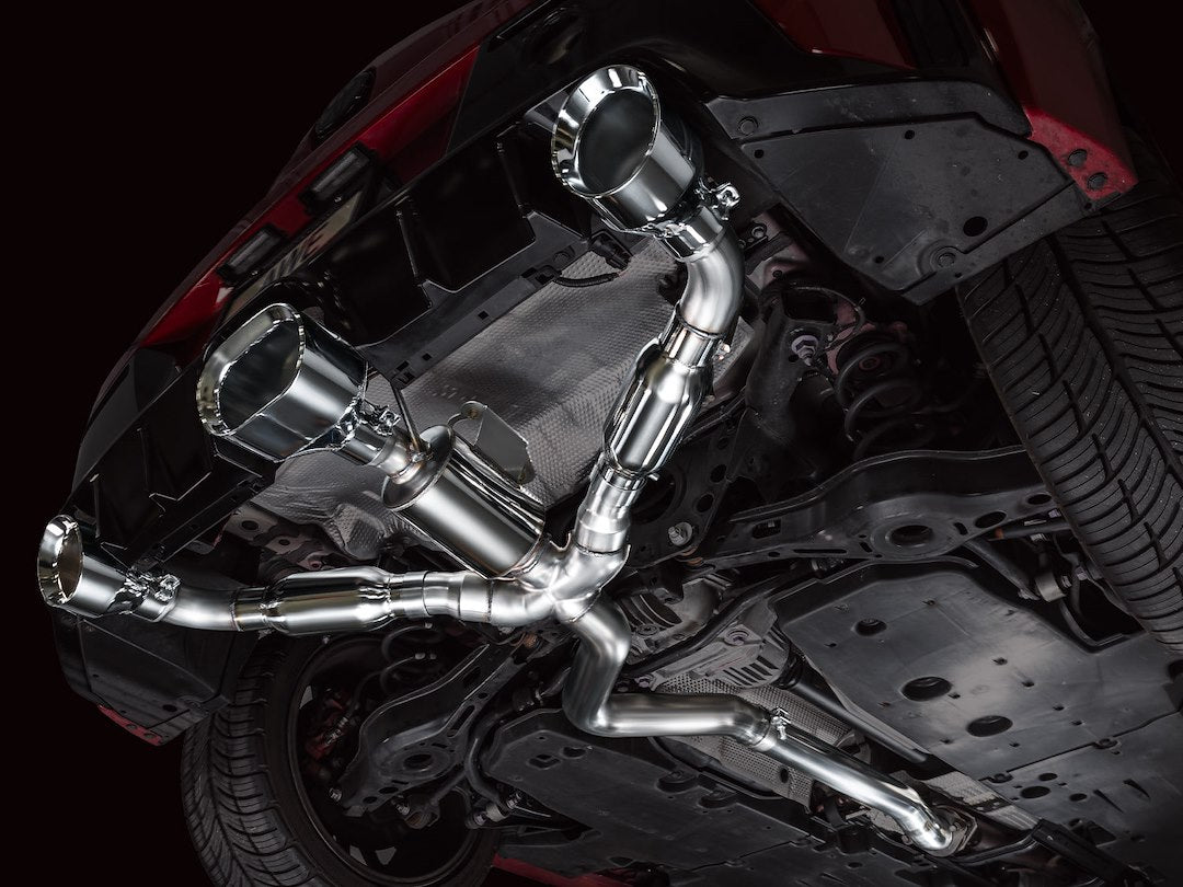 Product of AWE Tuning 3020-52472 Track Edition Cat-Back System Exhaust System Kit 
