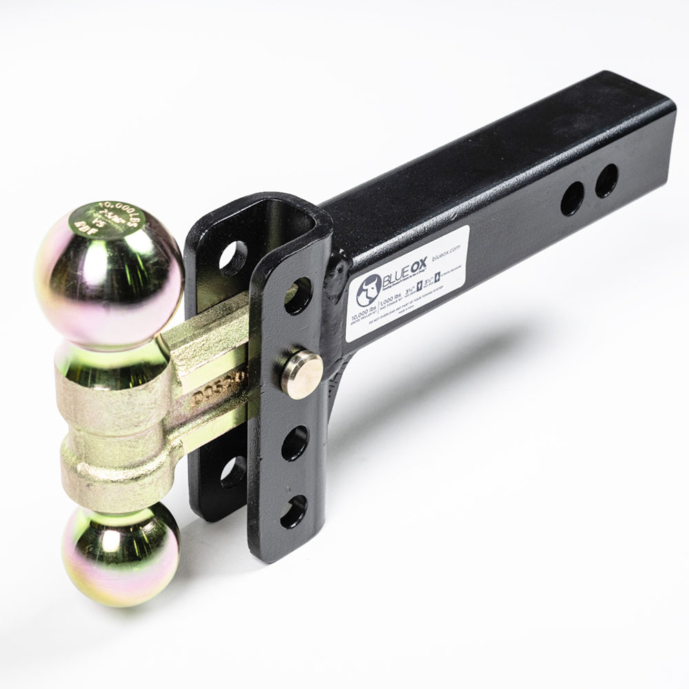 Product of Blue Ox BXH10131 Receiver Trailer Hitch Ball Mount 