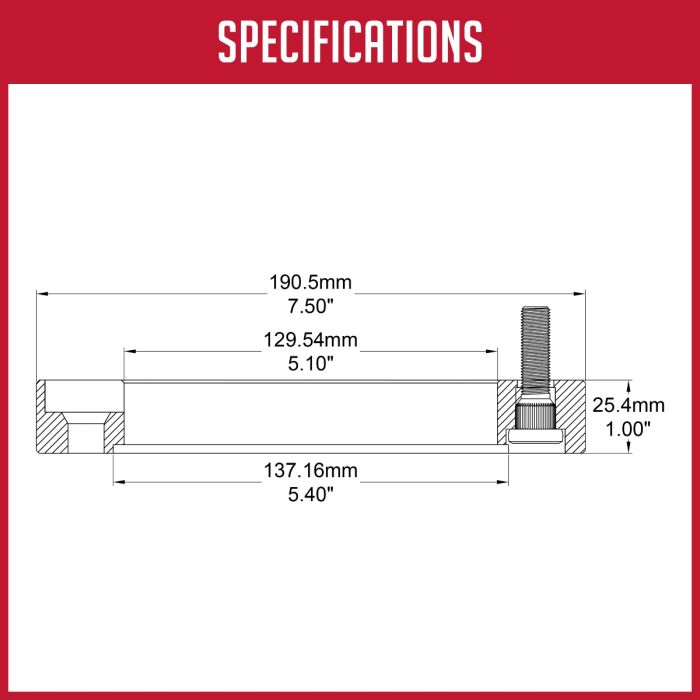 Coyote Wheel Accessories 4156-4156-A38 Wheel Adapter||4156-4156-A38_5.Jpg||90||rev1564156a38||1699170