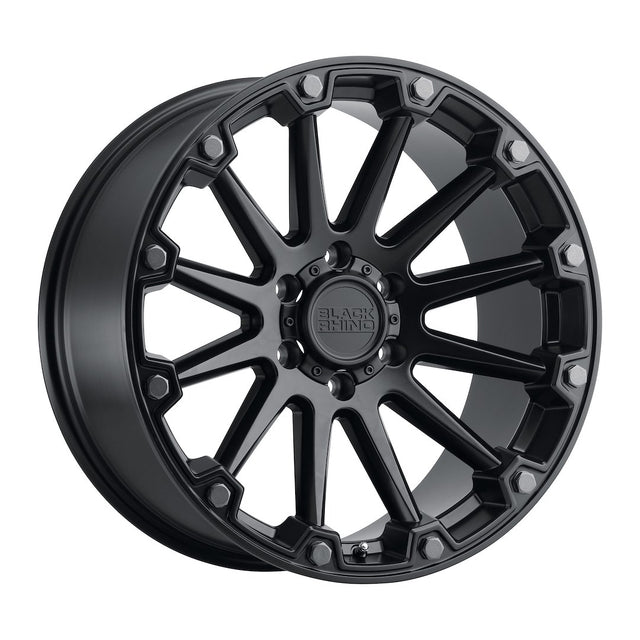Product of Black Rhino Wheels 20x9 Black With Gun Metal Bolts Wheel - 6x5.31 Bolt Pattern 