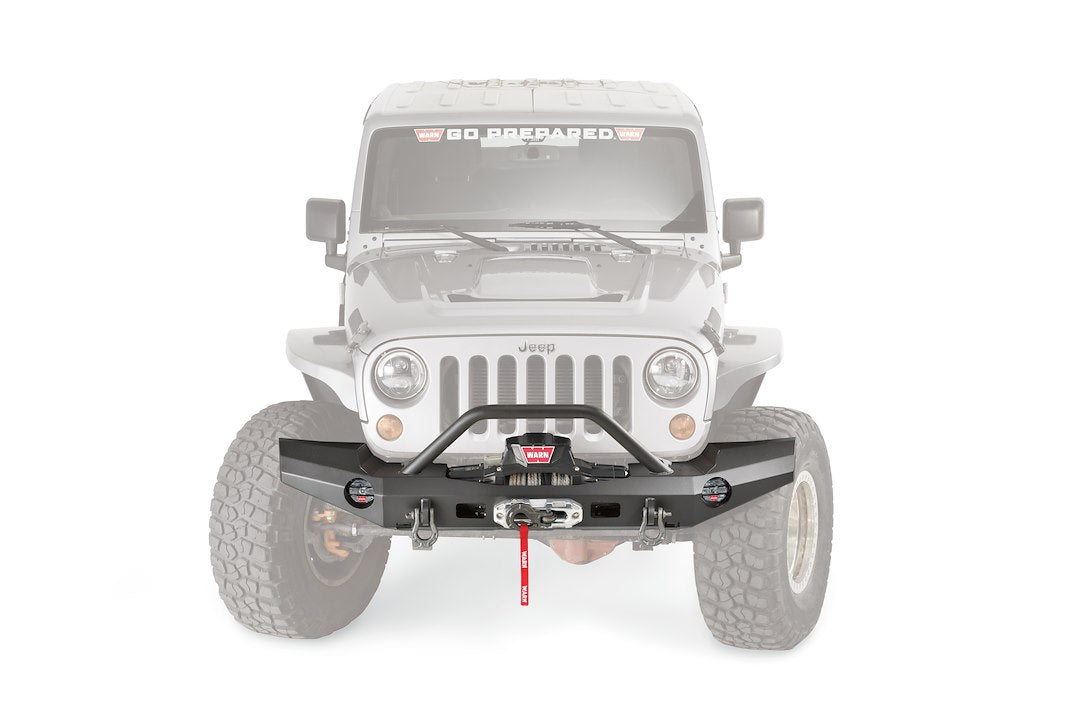 Product of Warn 101465 Elite Series Steel Powder Coated Bumper 