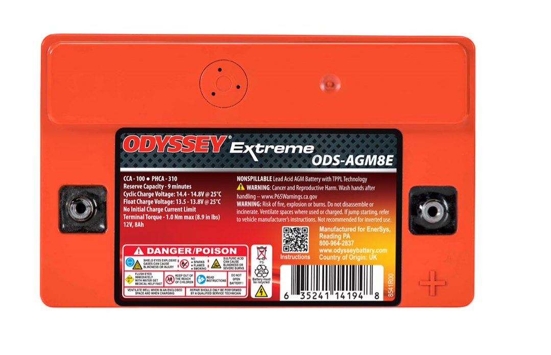 Odyssey Battery Ods-Agm8e Battery||ods-Agm8e_5.Jpg||90||o22odsagm8e||1650680