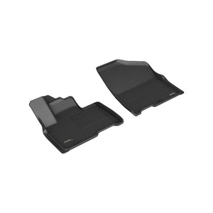 Product of 3D Mats KAGU L1KA06401509 Black Thermoplastic Rubber Of Carbon Fiber Texture Floor Liner 
