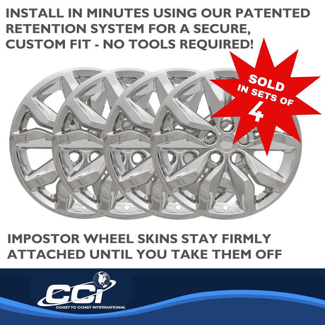 Product of Coast To Coast IWCIMP407X Silver Set Of 4 