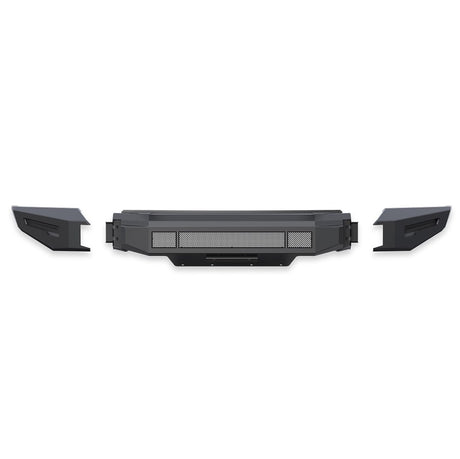 Product of Black Horse Offroad AFB-TA21-BU Armour II Steel Matte Powder Coated Bumper 