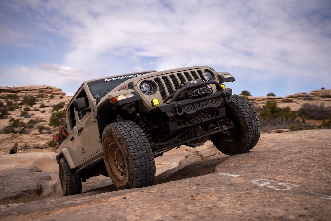 Product of DV8 Offroad FBJL-09 Spec Series Steel Powder Coated Bumper 