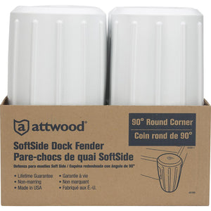 Attwood Marine 93534-1 Dock Edge||93534-1_Dock_Fender,12_X12_Corner_Frontb.Jpeg||87||a7j935341||923514