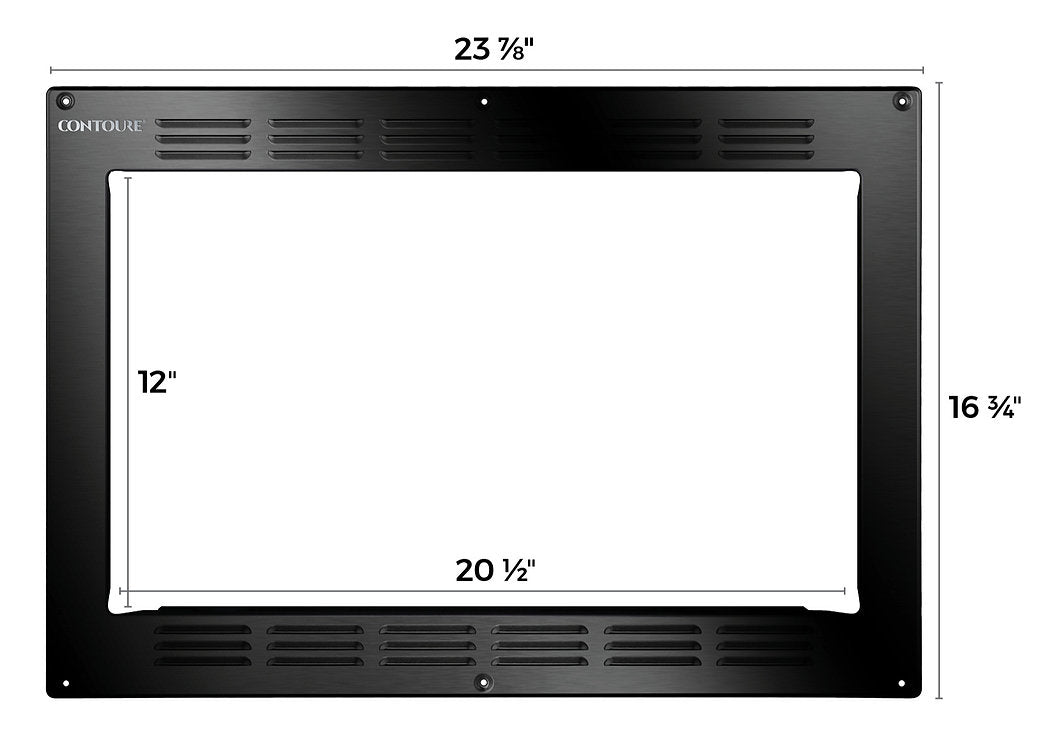 Product of Contoure Tk-188bk Microwave Oven Trim Kit