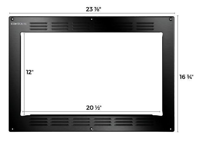Product of Contoure Tk-188bk Microwave Oven Trim Kit
