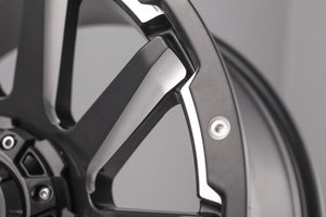 Product of Grid Wheels 18x9 Black With Natural Accents Wheel - Not Applicable Bolt Pattern 