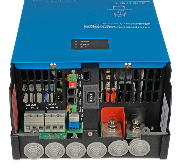 Product of Victron Energy Pmp122200102 Power Inverter/ Battery Charger